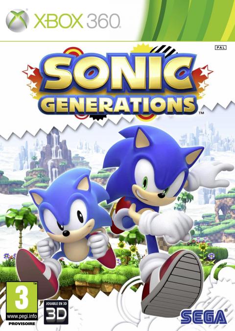 Jaquette Sonic Generations