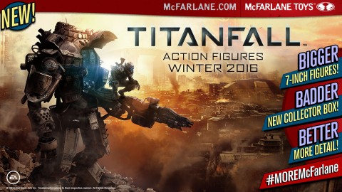 TitanFall 2, McFarlane prévoit déjà des figurines pour cet hiver