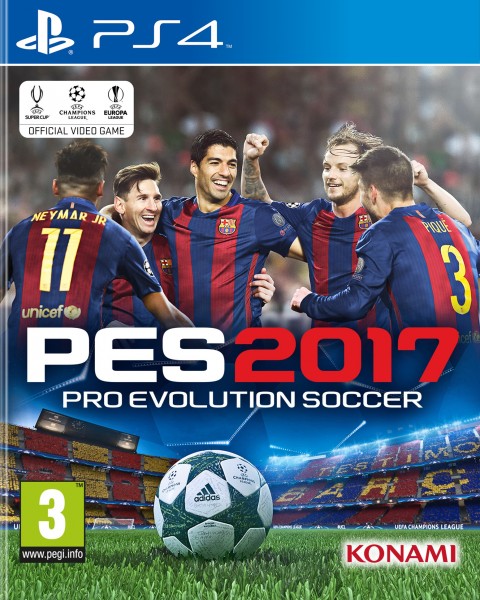 Jaquette Pro Evolution Soccer 2017