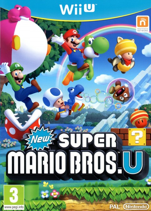 Jaquette New Super Mario Bros. U