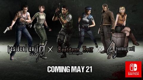 Resident Evil : trois anciens épisodes se datent sur Switch