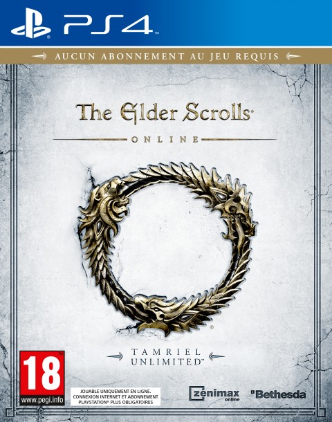 Jaquette The Elder Scrolls Online: Tamriel Unlimited