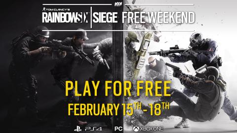 Jouez gratuitement à Rainbow Six Siege du 15 au 20 février