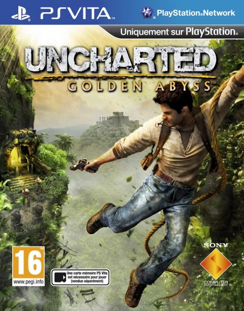 Jaquette Uncharted : Golden Abyss