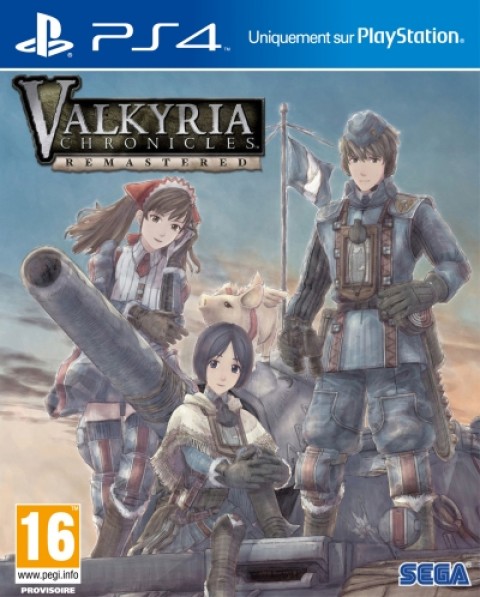 Jaquette Valkyria Chronicles Remastered