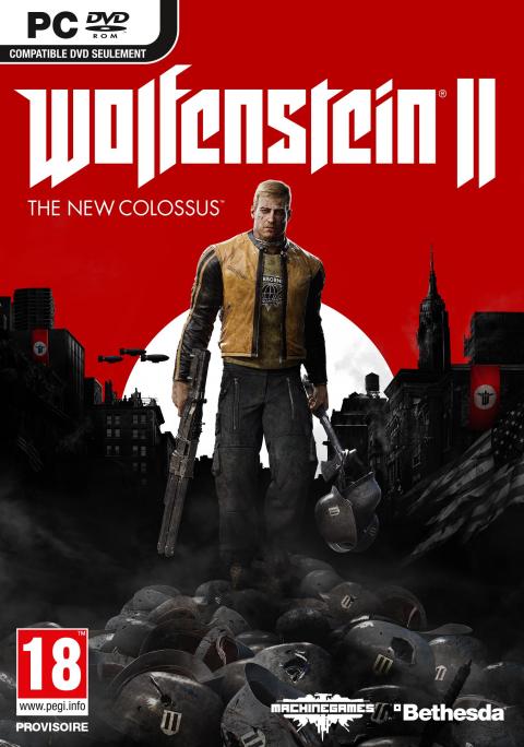 Jaquette Wolfenstein II : The New Colossus