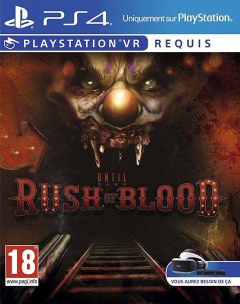 Jaquette Until Dawn : Rush of Blood
