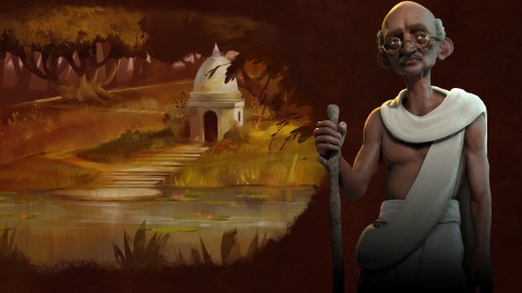 Le Mahatma Gandhi avec l’Inde dans Sid Meier’s Civilization VI