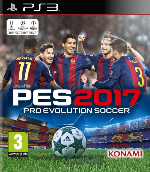 Jaquette Pro Evolution Soccer 2017