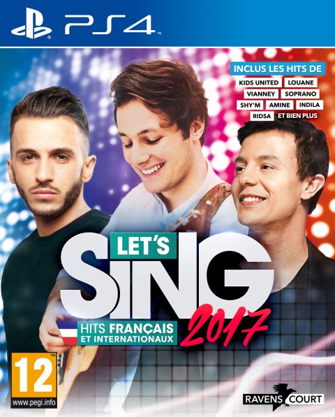 Jaquette Let's Sing 2017 : Hits Français et Internationaux