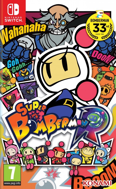 Jaquette Super Bomberman R