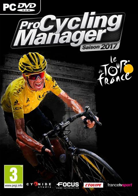 Jaquette Pro Cycling Manager Saison 2017 - Le Tour de France