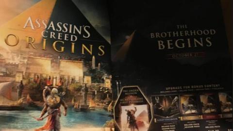 Assassin's Creed Origins : date de sortie leak !