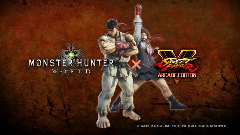 Monster Hunter : World accueille Street Fighter