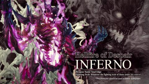 Inferno sort des tréfonds des enfers pour hanter Soul Calibur VI