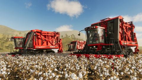 Farming Simulator 19 présente la culture du coton