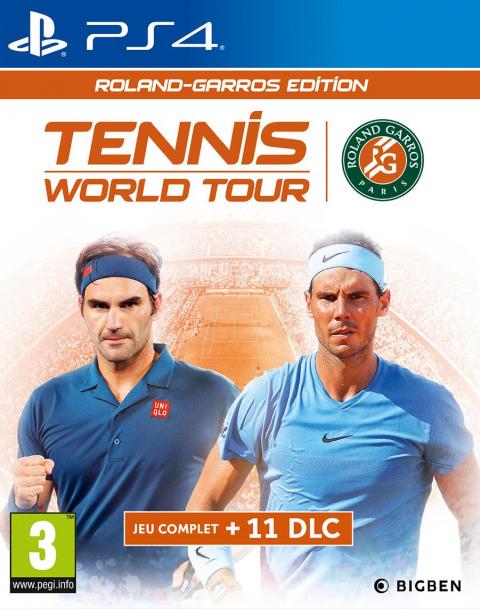 Jaquette Tennis World Tour Roland-Garros Edition