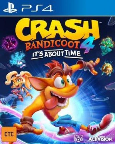 Jaquette Crash Bandicoot 4 : It's About Time