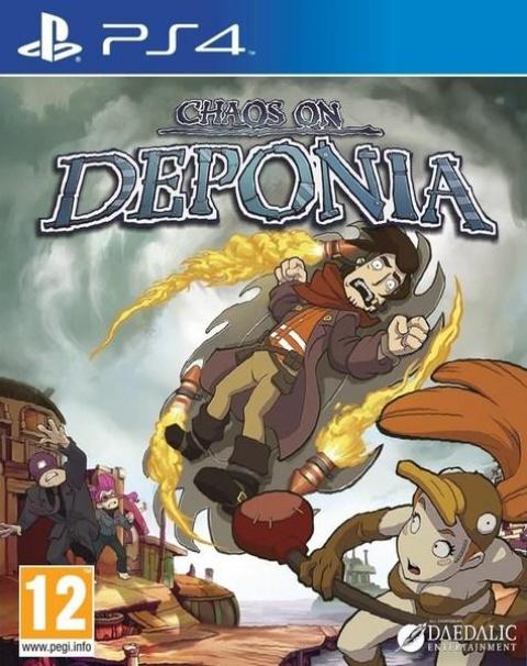Jaquette Chaos On Deponia