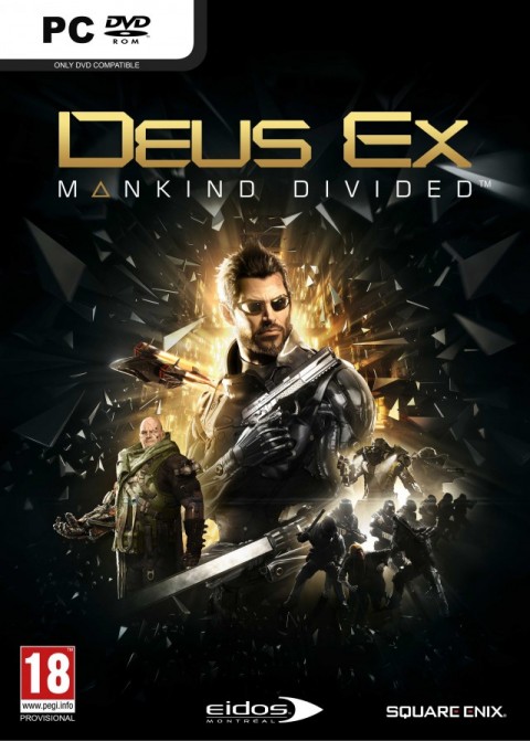 Jaquette Deus Ex : Mankind Divided