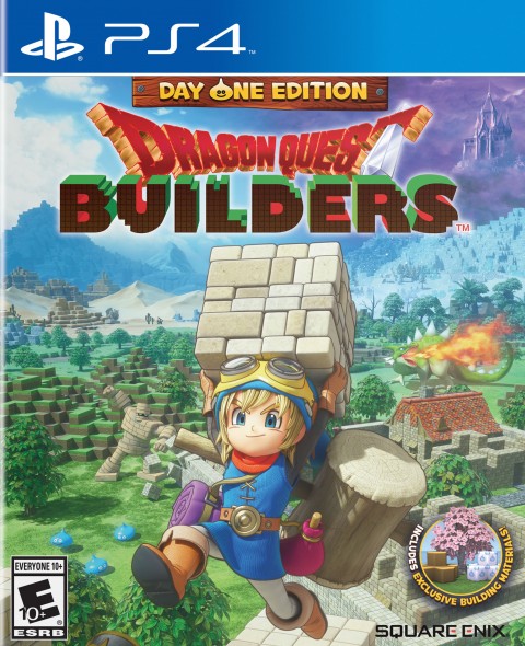 Jaquette Dragon Quest Builders