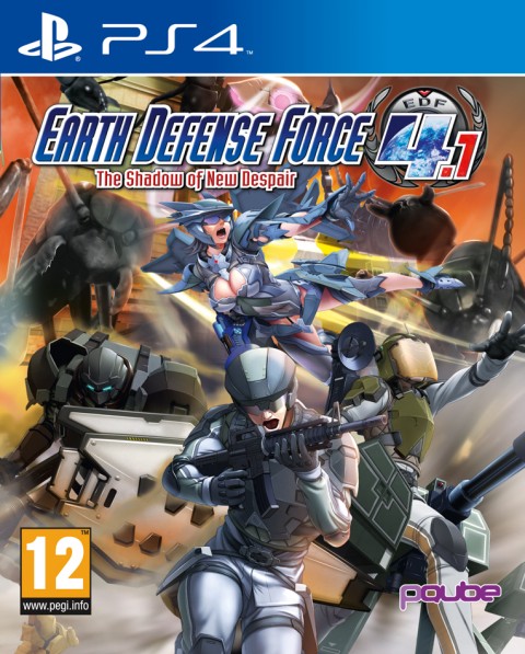 Jaquette Earth Defense Force 4.1 : The Shadow of New Despair